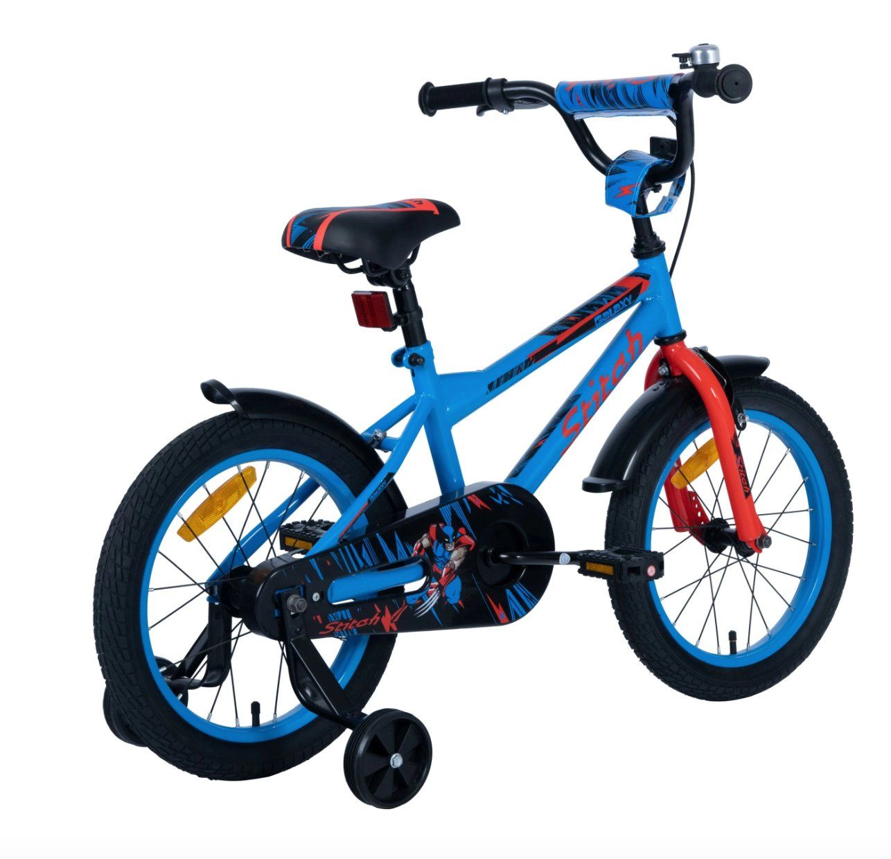 Biciclette: Kindervelo 16"" GALAXY - Rahmen: 25.4cm - Gratis Versand – Nuovo e nell'imballaggio originale da Kleinwangen venduto da Maluwa_GmbH 4