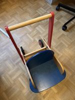 Holz Lauflernwagen / Rutschfahrzeug mit Gummireifen