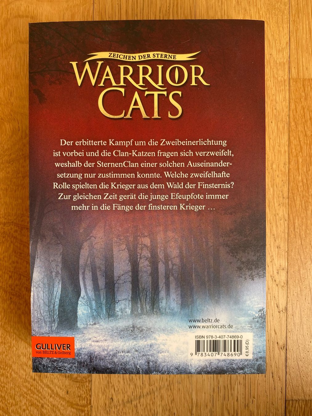 Bücher: Warrior Cats, Staffel 4, Bände 1 - 6 – Neu (gemäss Beschreibung) aus Trin-Mulin von Tintengoldfisch 3