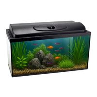 GarPet Aquarium 50x30x30 + Abdeckung LED