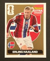 GOLD Erling Haaland Panini Extra Sticker