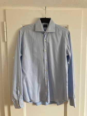 Chemise Del Mare bleue ciel, taille 38, parfait état!