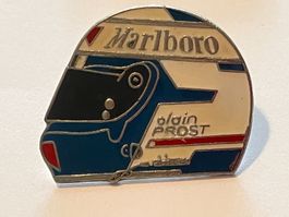 1 Pin Alain Prost Formel 1 Helm Marlboro