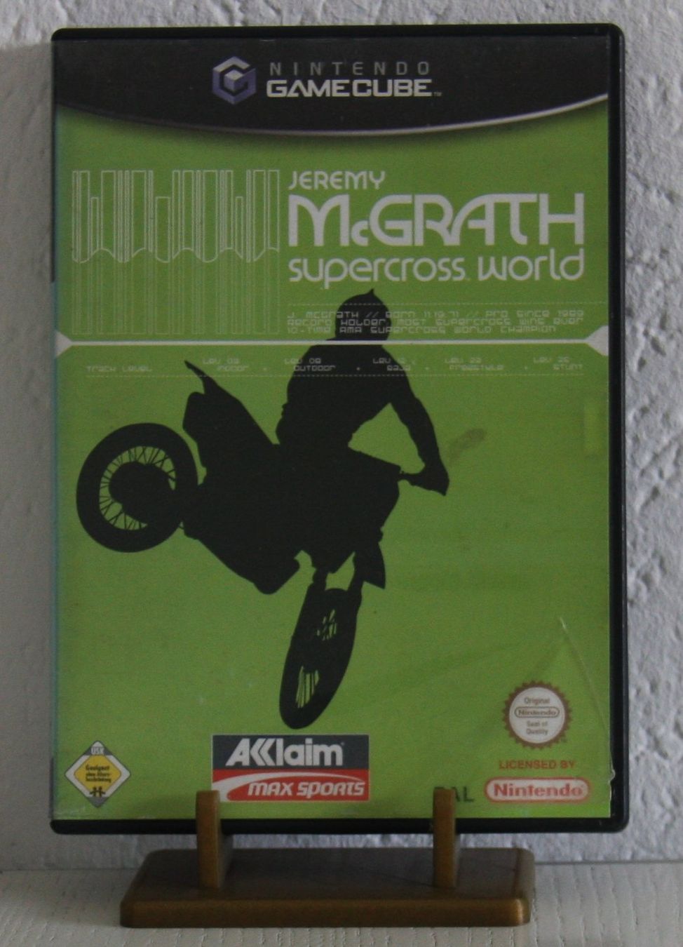 Nintendo Giochi: Gamecube Jeremy McGrath Supercross – Usato da Fisibach venduto da Re-Games24