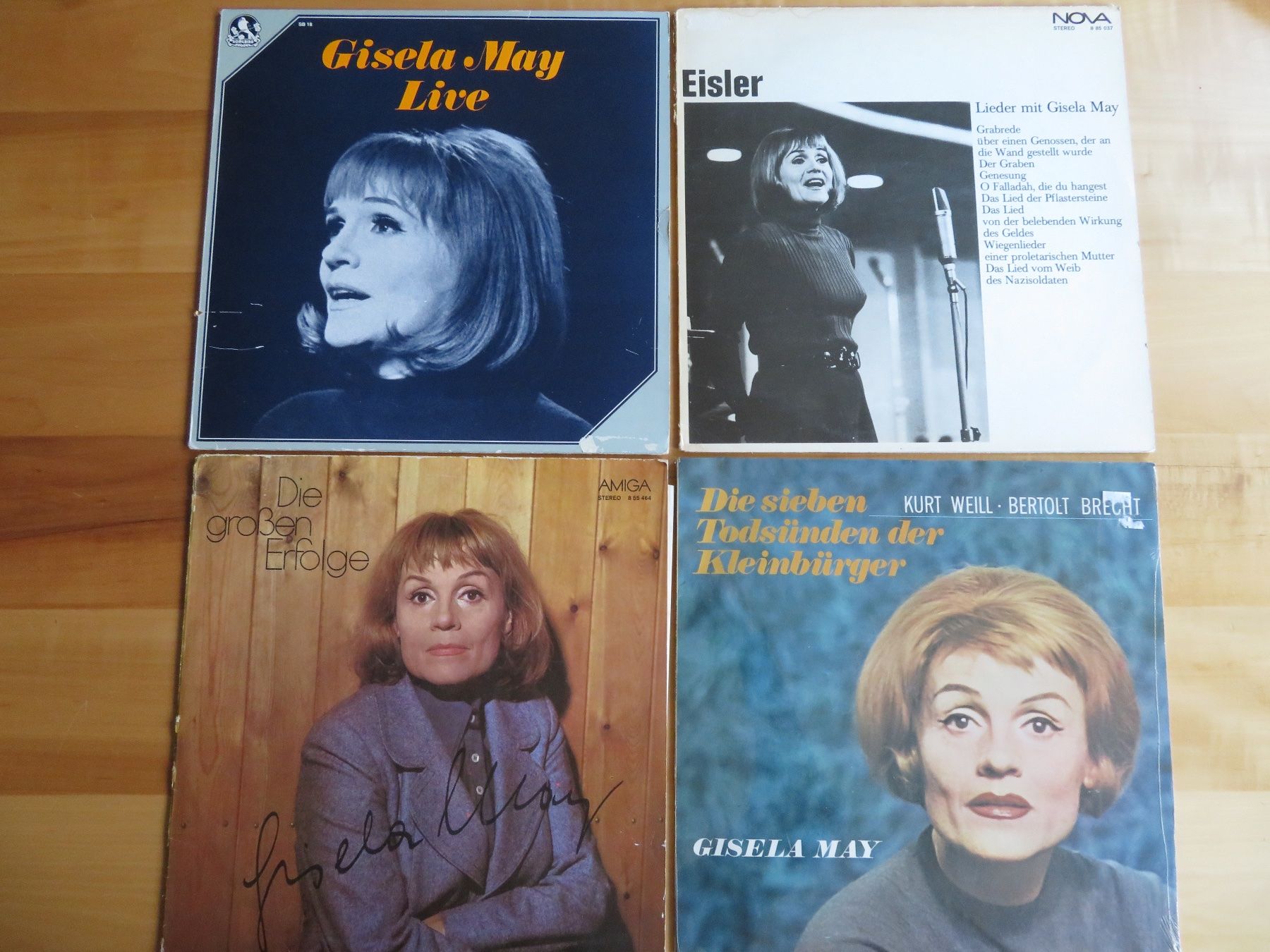 Dischi in vinile: Gisela May: Schallplatten – Usato da Bern venduto da mordswein