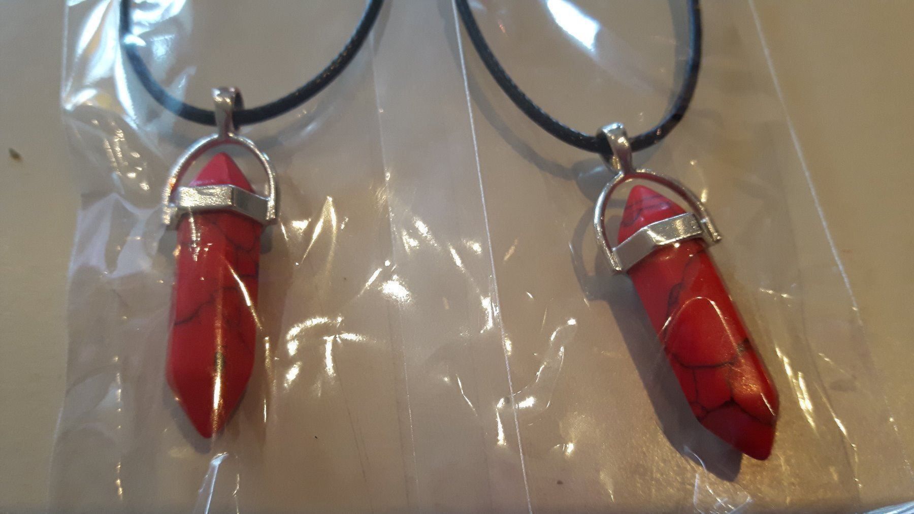 Minerali & Pietre curative: Roter Achat an Lederband – Nuovo e nell'imballaggio originale da Ibach venduto da fantasyfashion