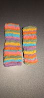 Gestrickte Armstulpen Damen Bunt Pulswärmer Neu 21cm