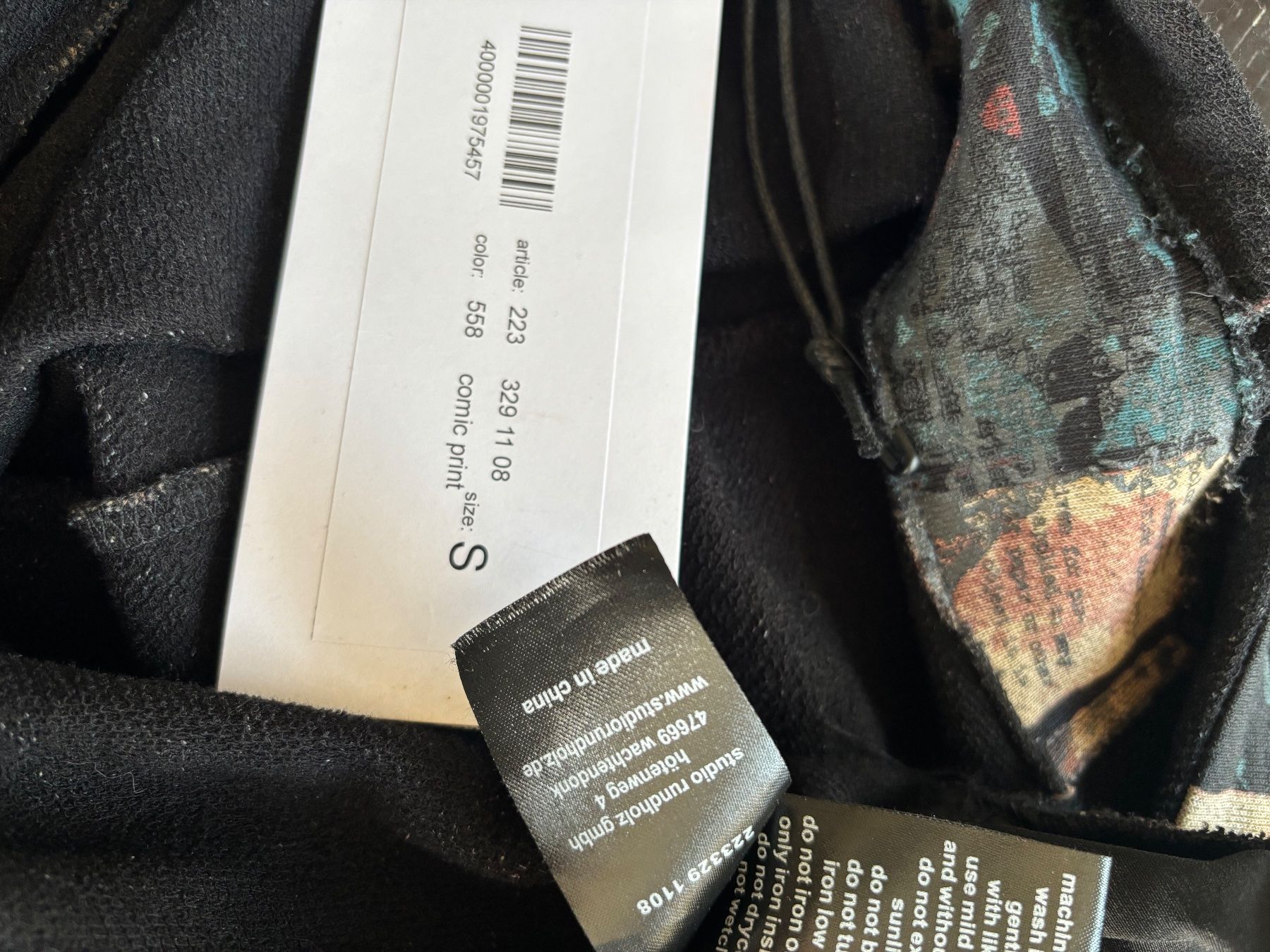 Giacche: Rundholz Black Label Jacket, Size S, Comic Print – Nuovo e nell'imballaggio originale da Erlenbach ZH venduto da verbena_mint 6