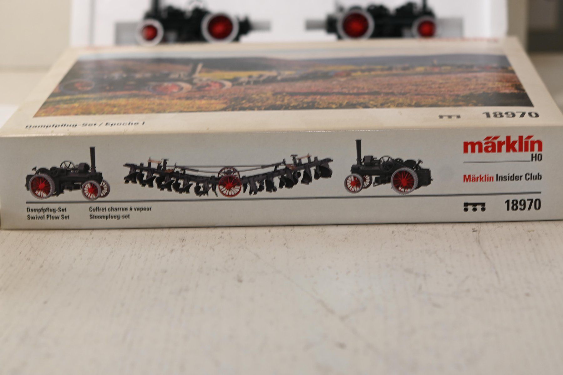 Märklin Modellini di ferrovie: Märklin  18970 Dampfplugset HO mit OVP – Usato da Laupen ZH venduto da Zmoewe 5