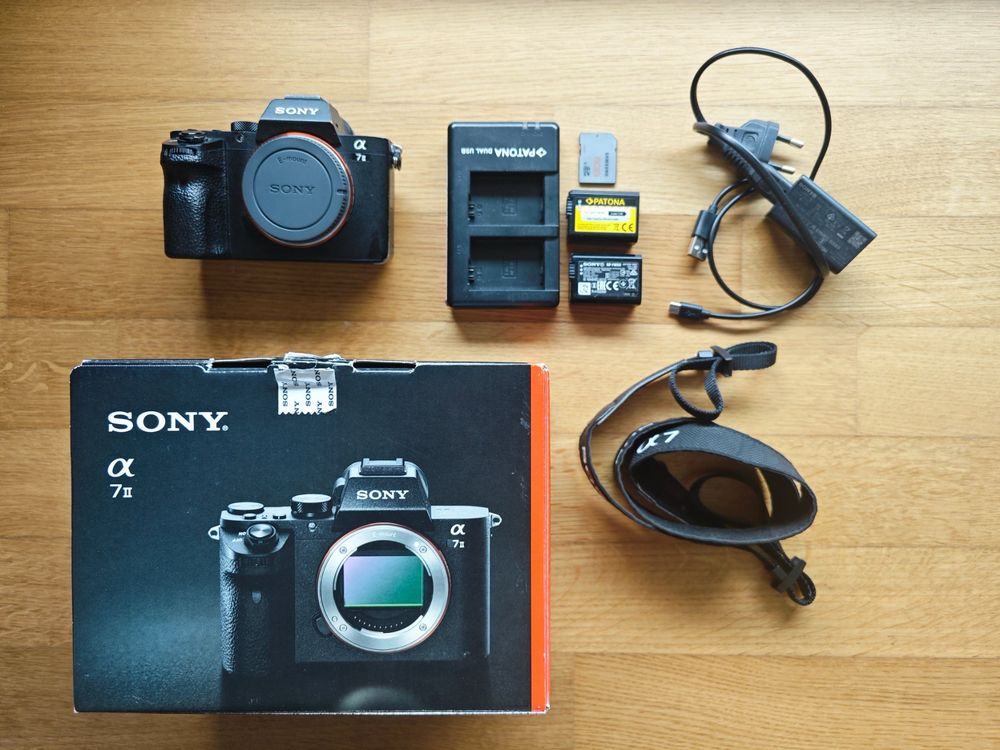 Sony Alpha 7 II (A7 II) gebraucht - guter Zustand, 2 Akkus (Gebraucht ...