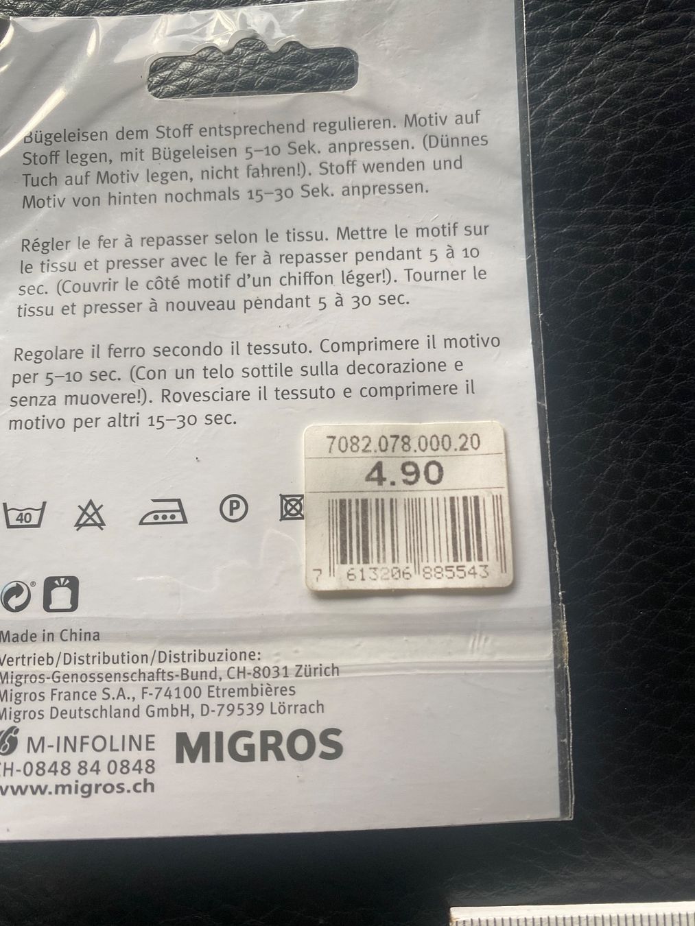 Toppe: Diverse eckige AUFNÄHER/PATCH (6 Ex.) NEU/OVP – Nuovo e nell'imballaggio originale da Frauenfeld venduto da Boldi46 2