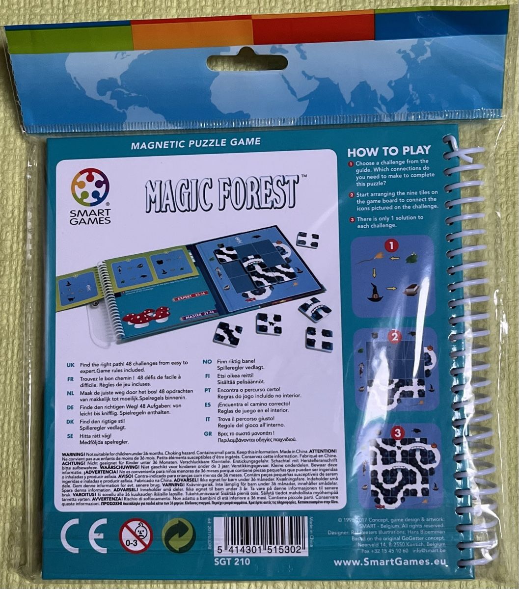 Giochi: Smart Games - Magic Forest, jeu magnétique neuf, 8 ans+ – Nuovo e nell'imballaggio originale da La Tour-de-Peilz venduto da Pansy02 2
