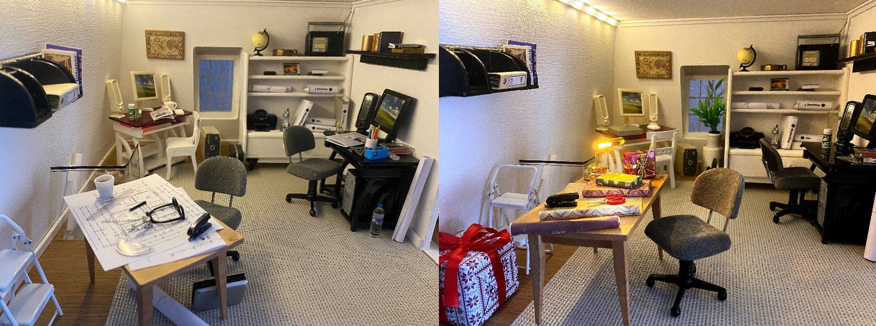 Puppenhäuser & -möbel: EINZIGARTIGES PUPPENHAUS ZUM TRÄUMEN ODER SPIELEN – Neu (gemäss Beschreibung) aus thierachern von Styl 8