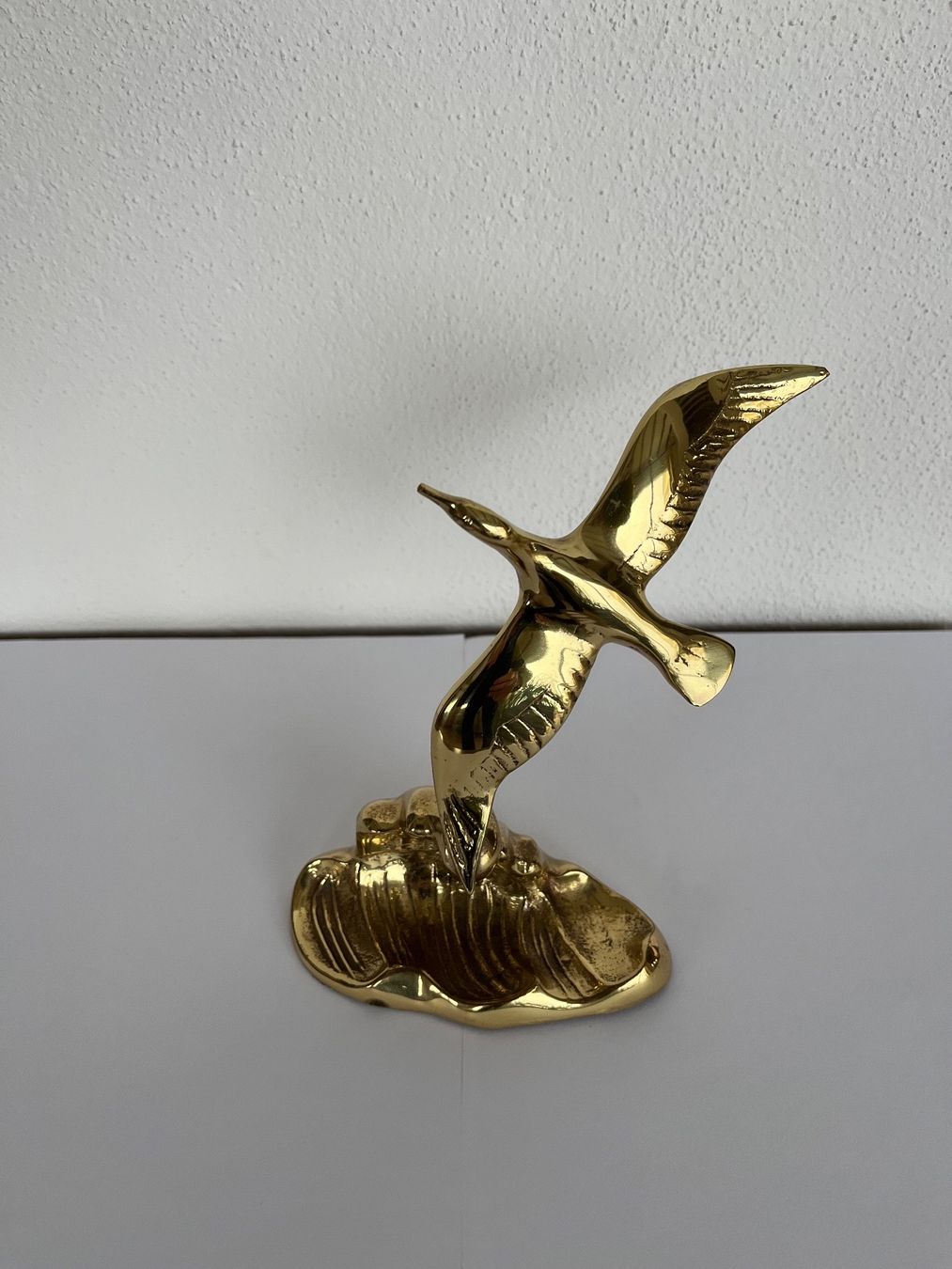 Sculture & Statue: Möwe mit Welle aus Messing – Usato da Wetzikon ZH venduto da seli03 1