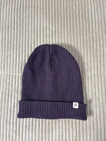 Kappe Beanie violett