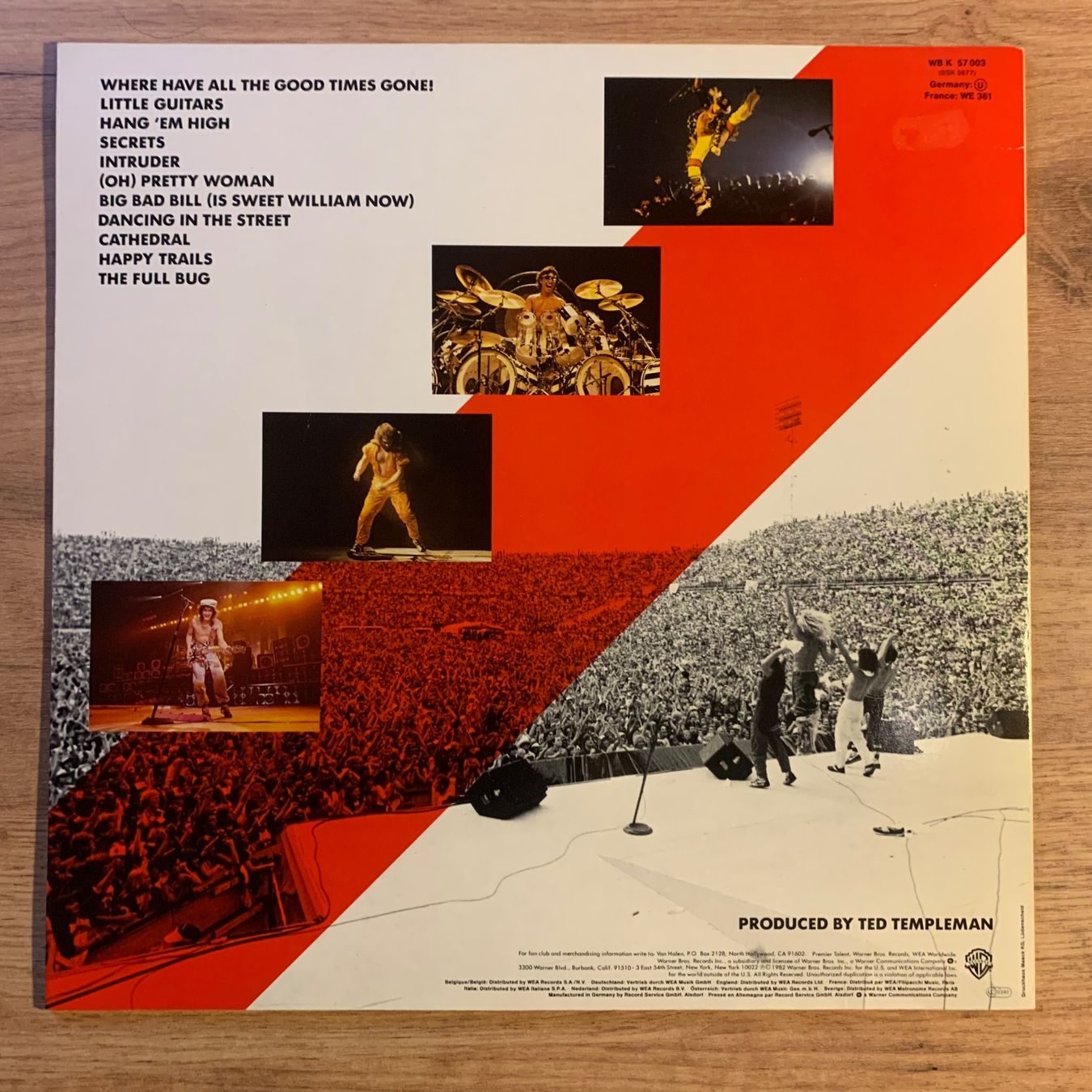 Schallplatten: VAN HALEN - DIVER DOWN...OG NL 1982...VG++/VG++ – Gebraucht aus Gals von Diskopat 1