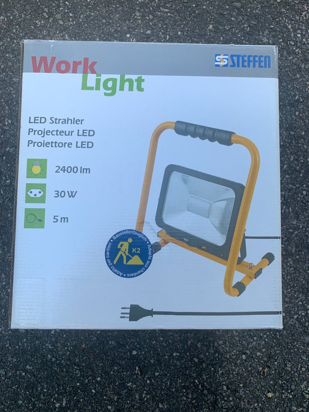 Lampade: LED Baustrahler / Arbeitsleuchte – Nuovo (secondo la descrizione) da Dornach venduto da Hofleur