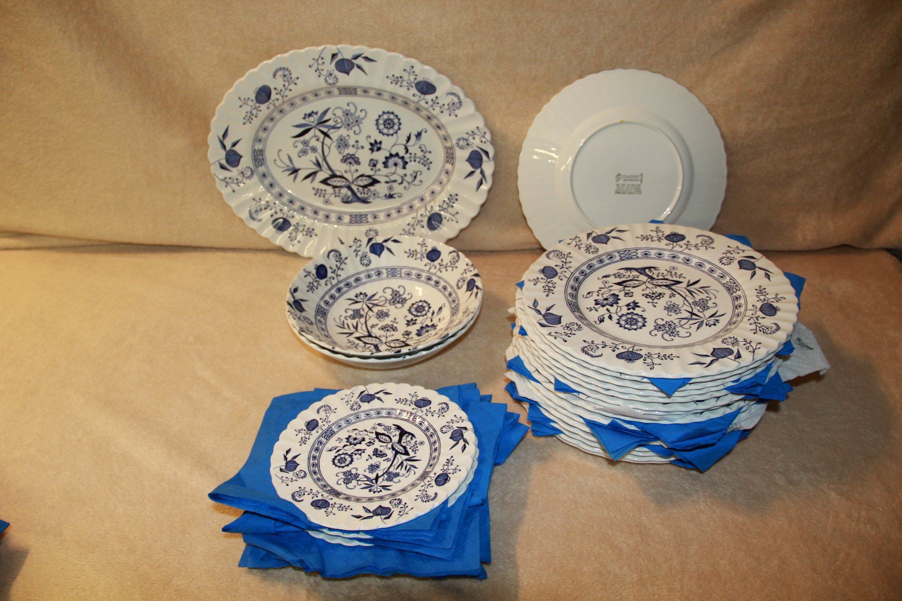 Teller: Assiettes bleu – Gebraucht aus satigny von cara68