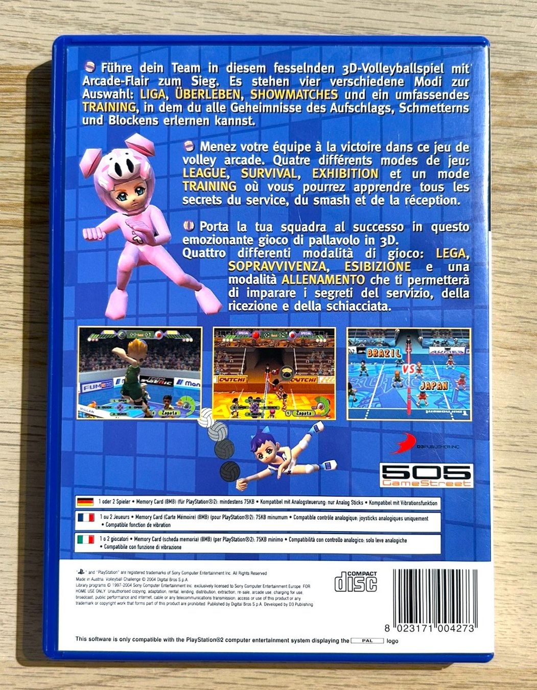 Sony Jeux: Volleyball Challenge PS2 – D'occasion à St. Gallen par Alpine.Arcade 1