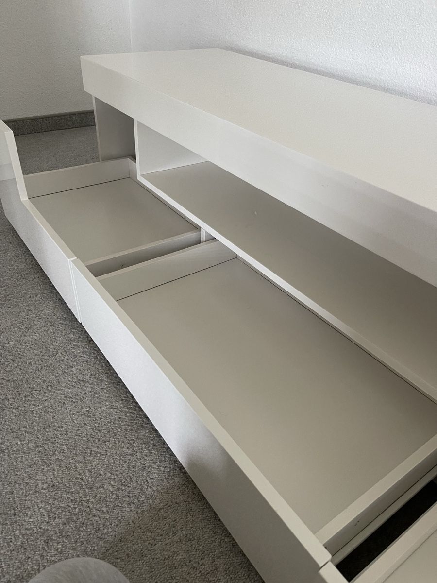 Meubles TV: TV Sideboard hochglanz weiss – D'occasion à Dorf par Leony22 4
