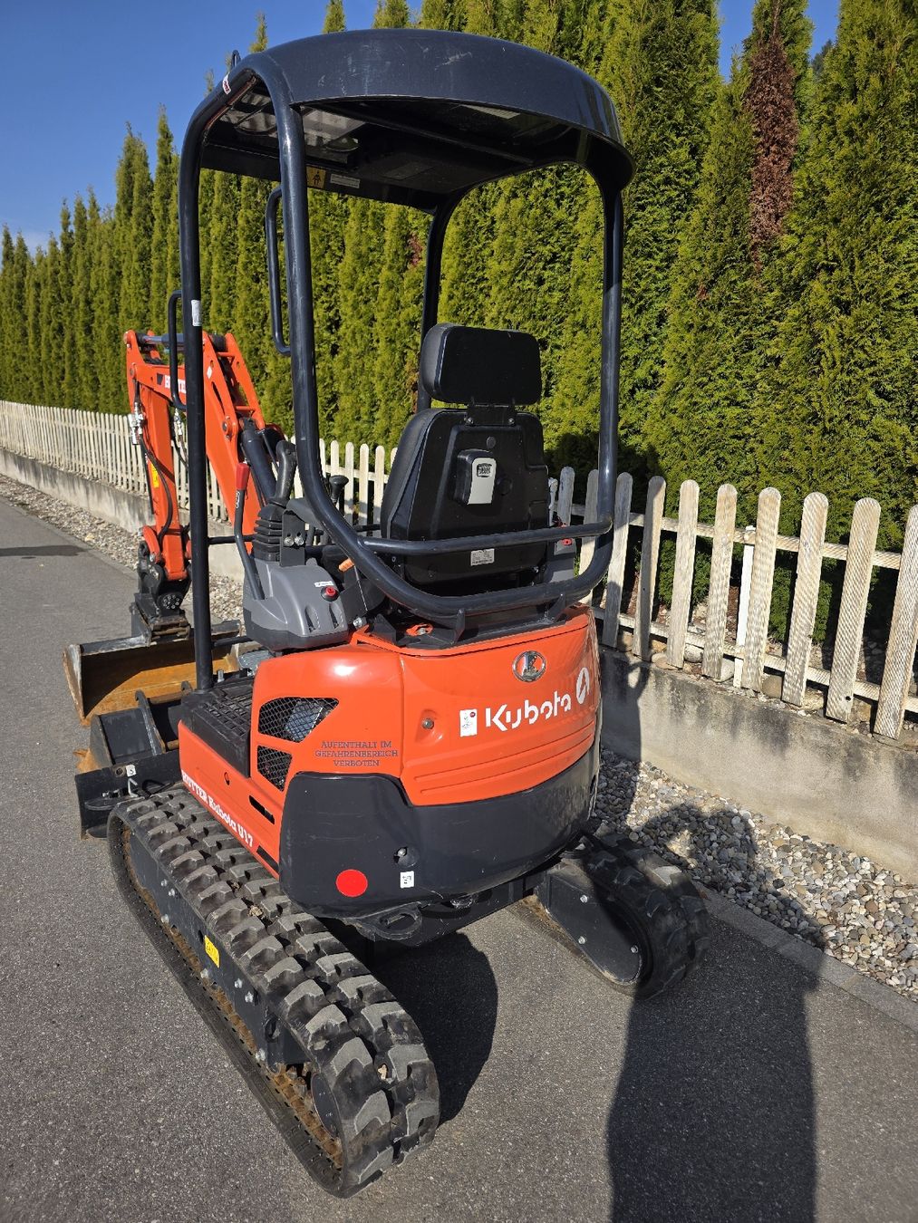Escavatori: Bagger Kubota U17 Hutter wie neu – Usato da Niedergösgen venduto da MHNT 2