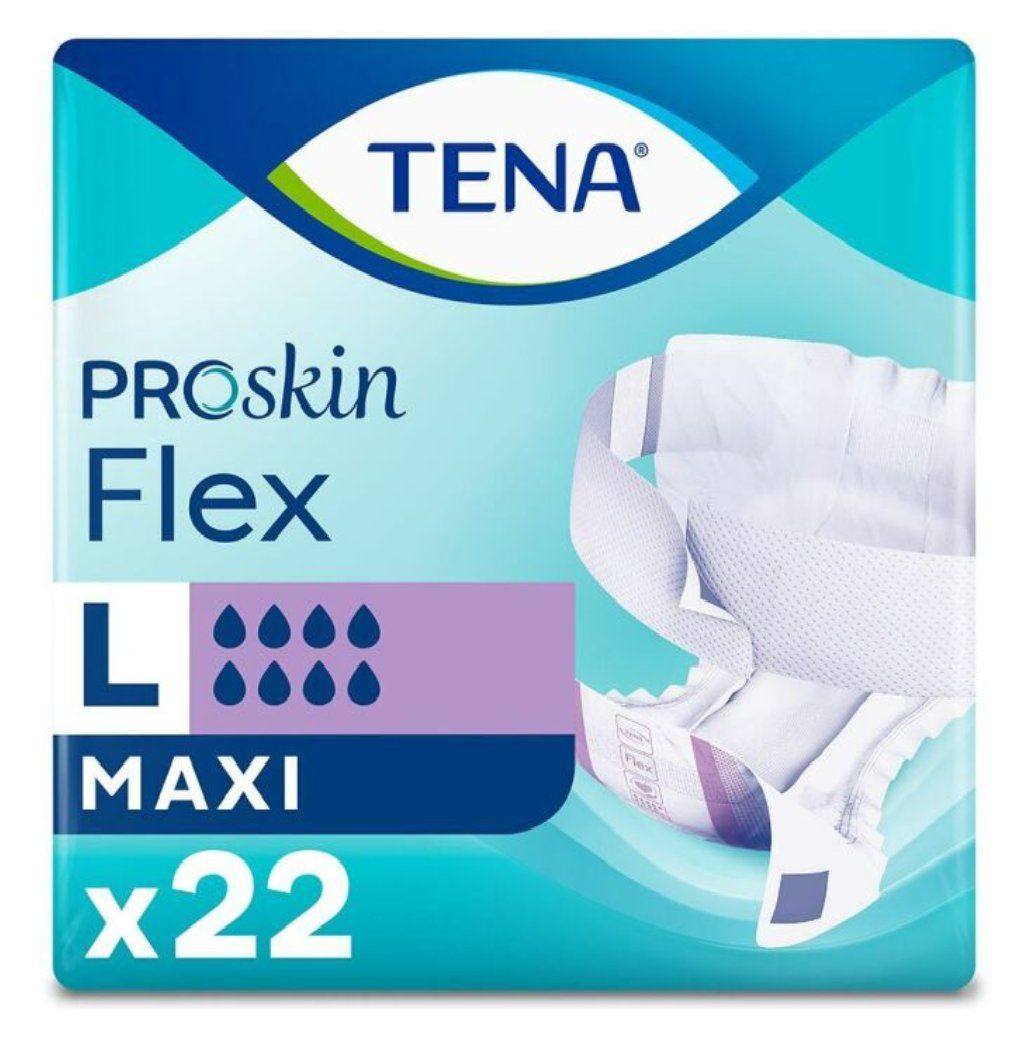 Secchi per pannolini & Pannolini: Tena Proskin Flex Maxi, Grösse L, 22 Stk. – Nuovo e nell'imballaggio originale da Roggwil /BE venduto da elegance45