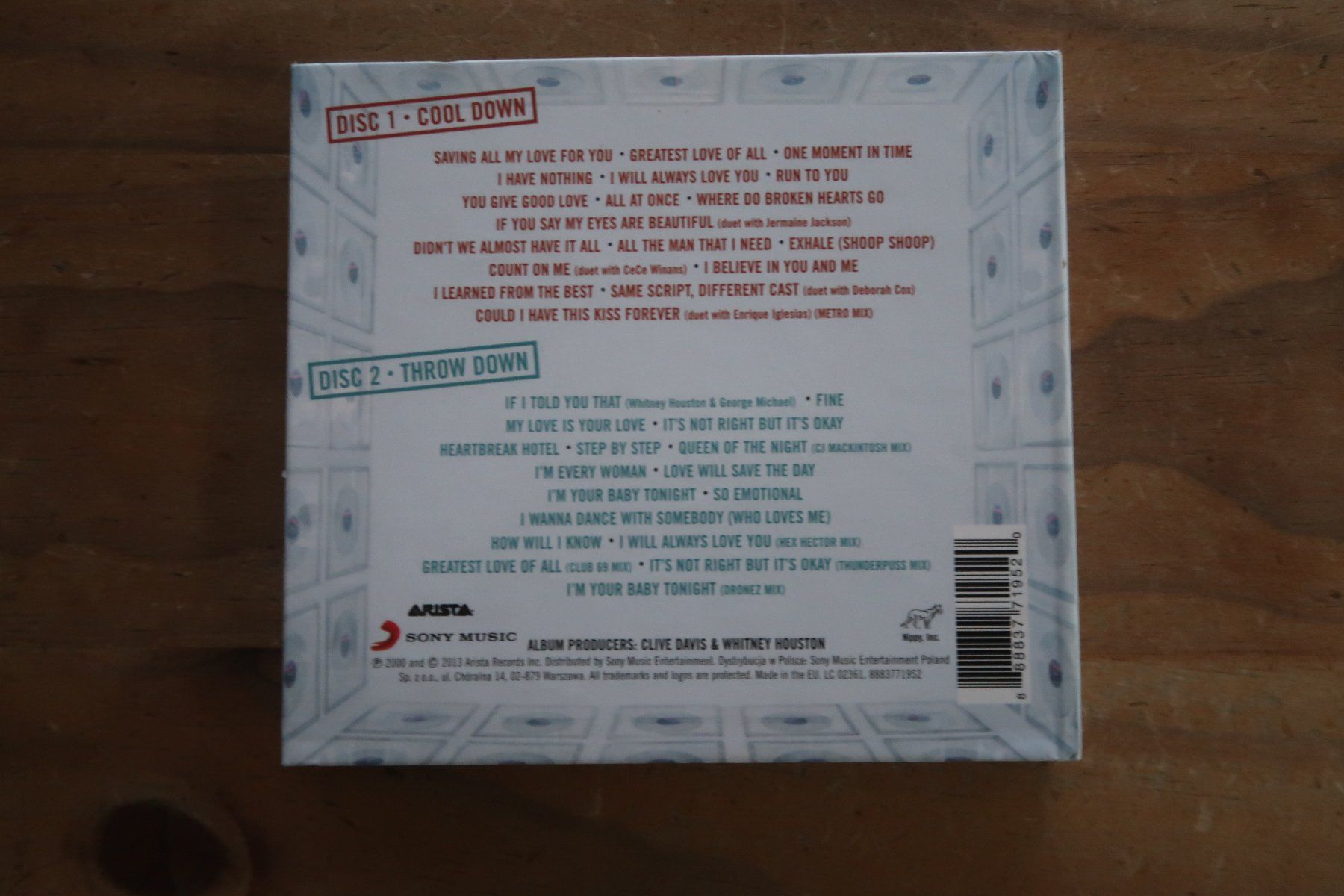 CDs: WHITNEY HOUSTON - THE GREATEST HITS - 2x CD – Gebraucht aus Basel von Patiscat 1