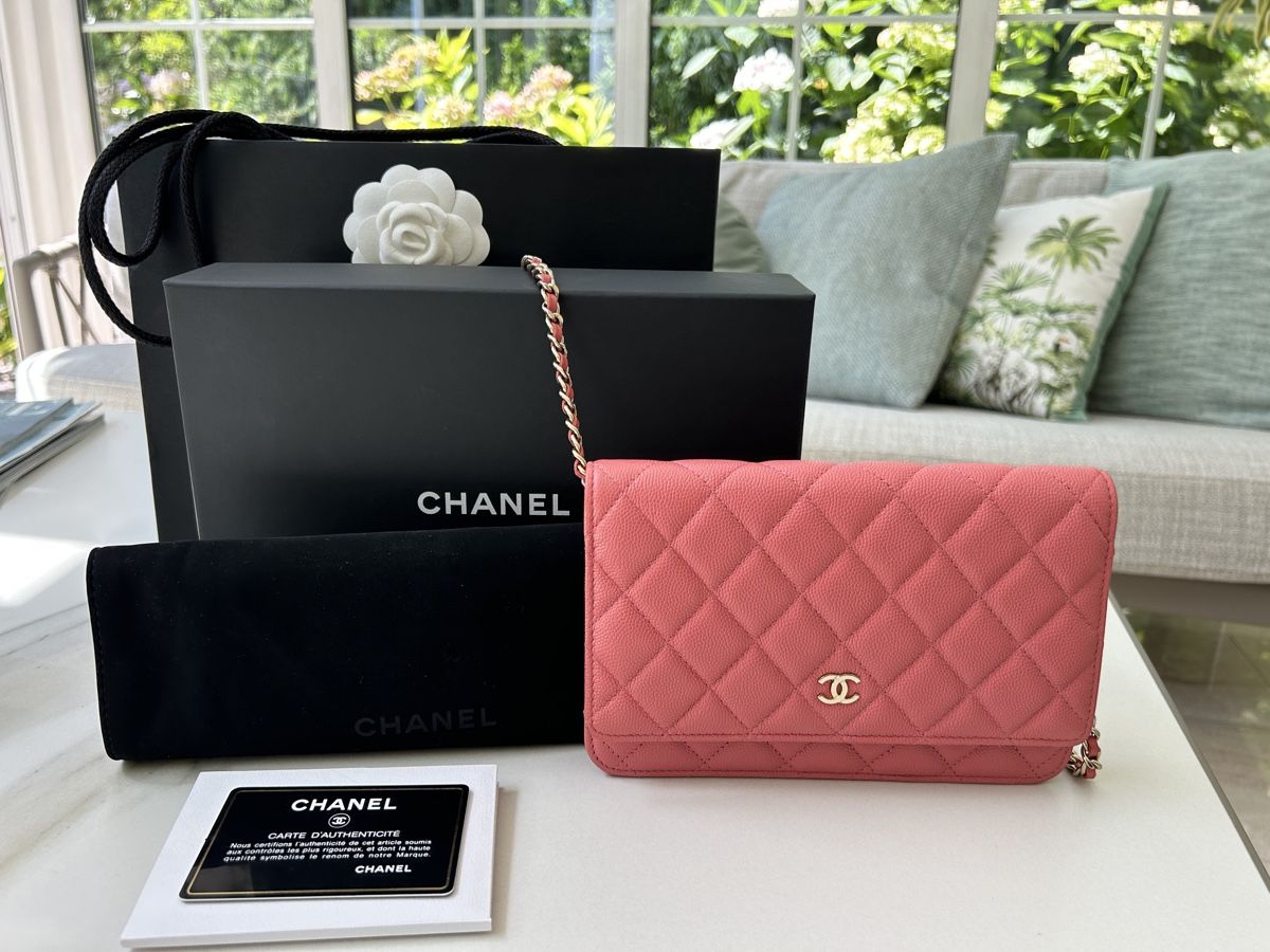 Chanel Borse da donna: Chanel Wallet on Chain, Pink Caviar – Nuovo (secondo la descrizione) da Pfeffingen venduto da Eva_GoVintage 1