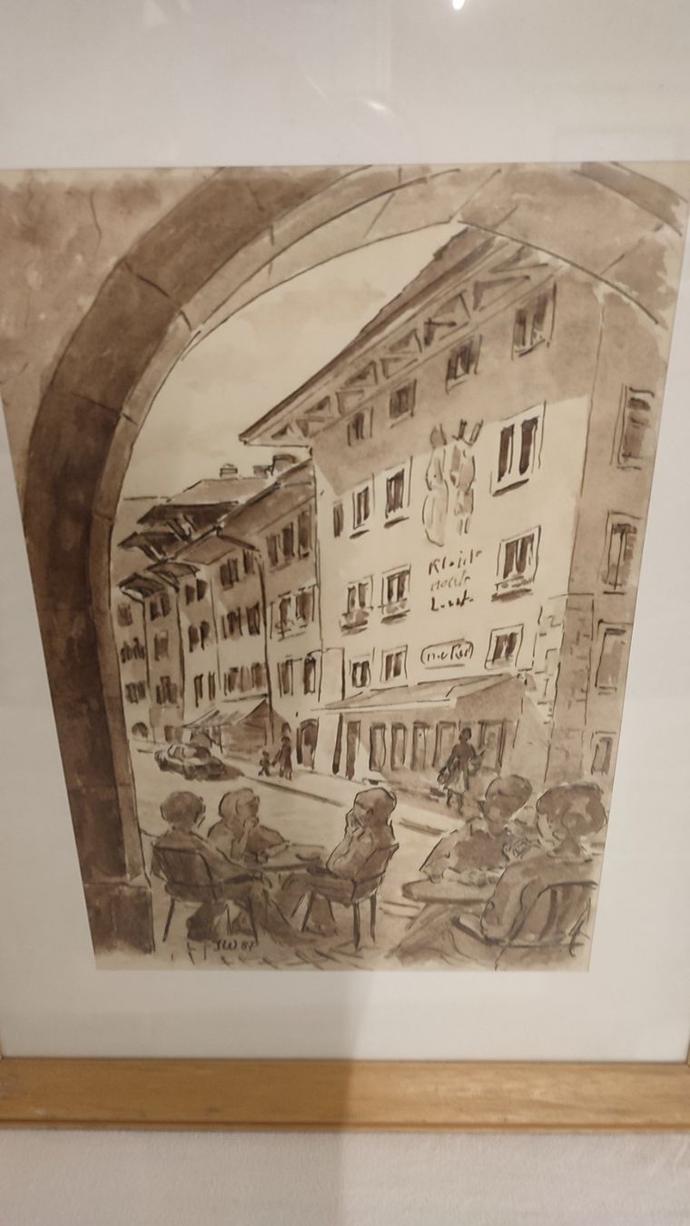 Posters & Illustrations: Wunderschönes altes Bild AARAU J.W. – D'occasion à Gelterkinden par MYSTOREFORYOU4460ART 1