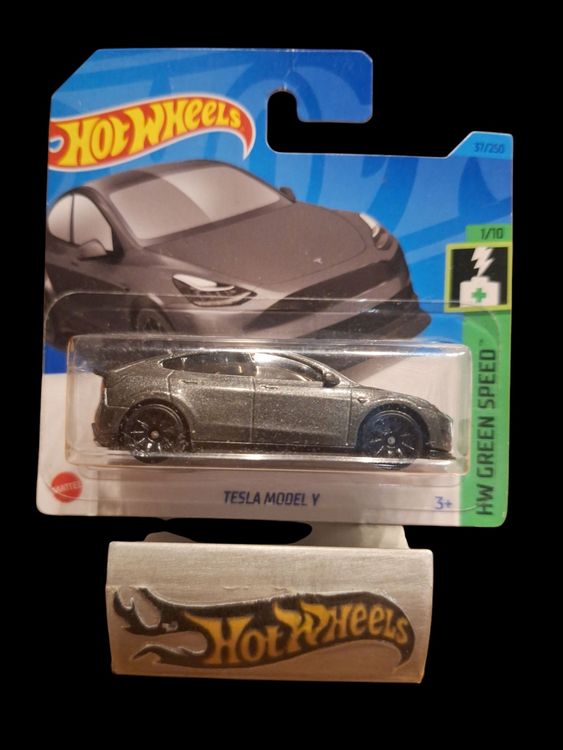 HOT WHEELS TESLA MODEL Y - 2024 - HW GREEN SPEED n°3/10 🔥nouveauté