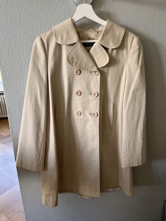 Mantel Trenchcoat TwinSet, Gr. 38 (ital 44), beige