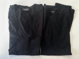DONDUP T-Shirts schwarz Grösse M/L 2 Stk. (H)