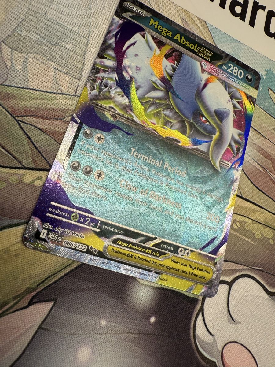 Pokémon Sammelbilder & Trading cards: 086/132 mega Absol ex Pokemon EN MINT neu – Neu (gemäss Beschreibung) aus Niederweningen von rimicanardo 2