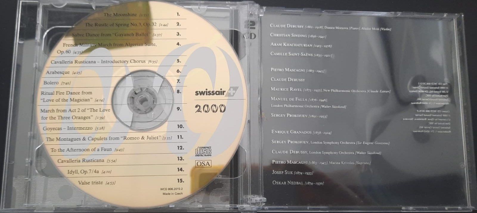 CD: 2 CD Swissair  2000 – Usato da Begnins venduto da IlikeHiPhi 1
