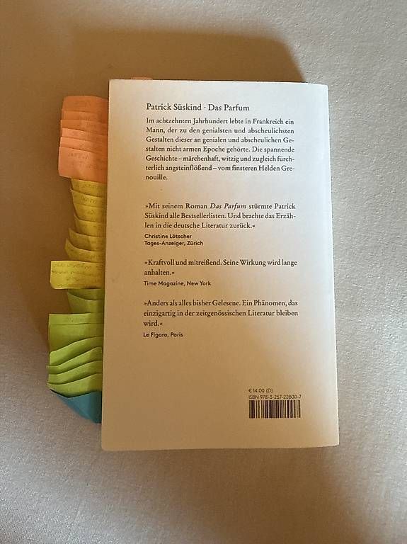 Bücher: Das Parfüm (Deutsch) – Gebraucht aus Sarnen von ale_7ph7 1