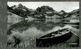 AK sw Schwarzsee FR Hotel/ Restaurant „Gypsera“ ≈ 1950
