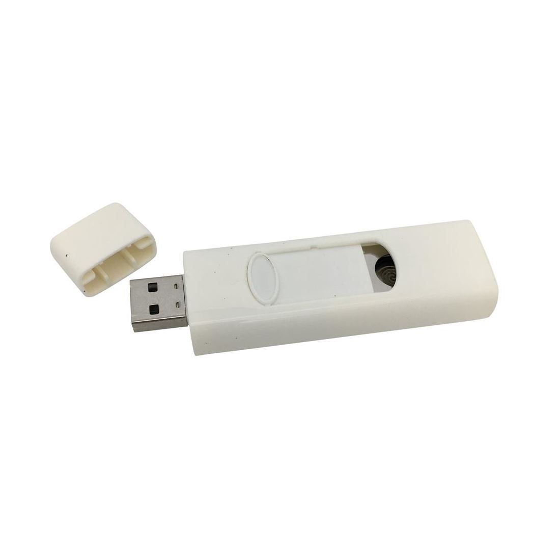 Accendini: Feuerzeug mit USB Stick aufladbar, weiss – Nuovo e nell'imballaggio originale da Wettingen venduto da Swala 1