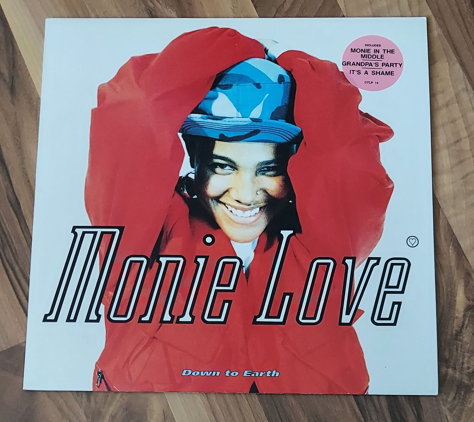 Schallplatten: LP - MONIE LOVE - DOWN TO EARTH – Gebraucht aus Steckborn von Quo7