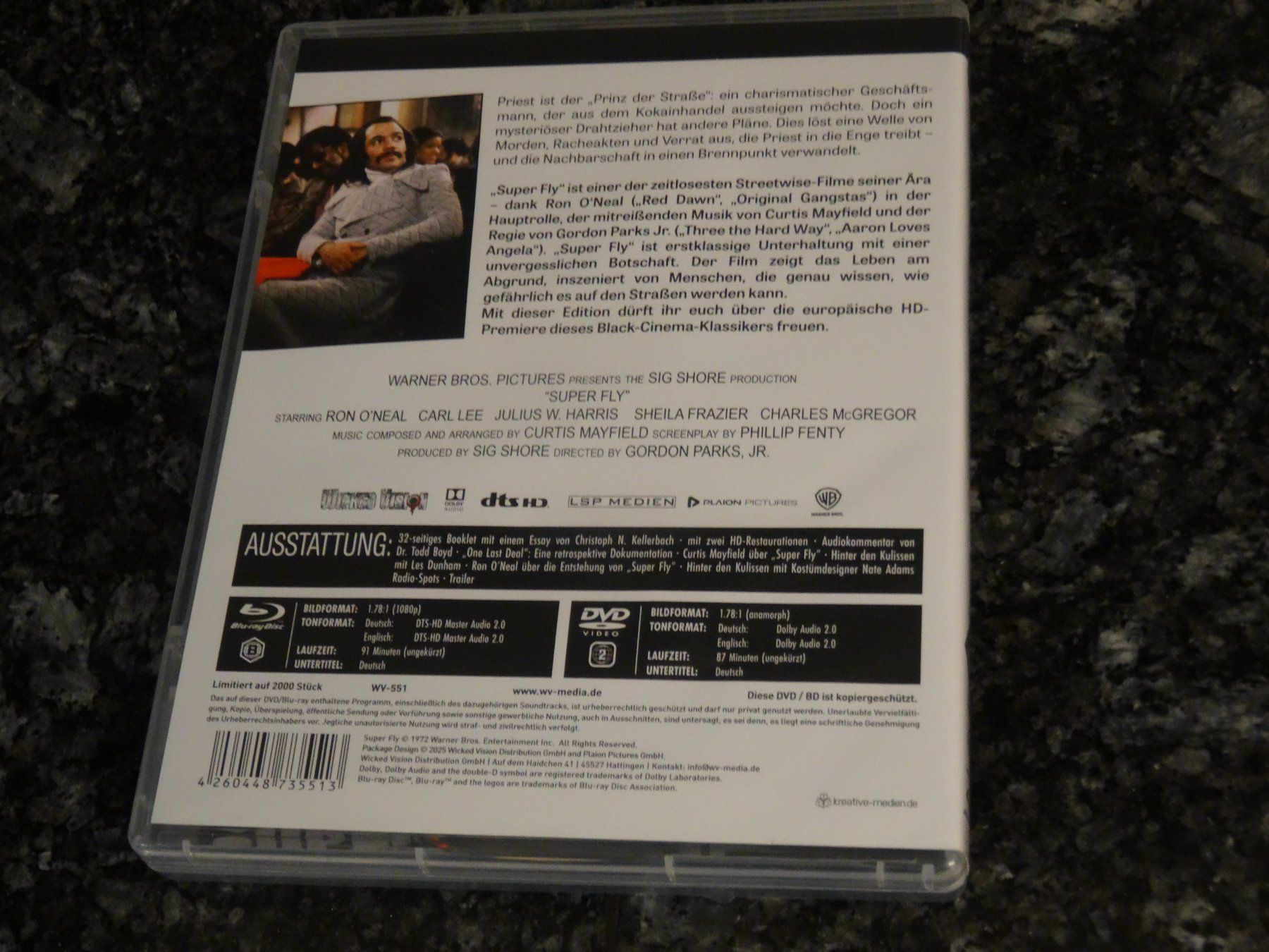 Tous les DVDs: Super Fly Black Cinema Collection Blu-ray – D'occasion à Olten par Disc-Verkauf 2