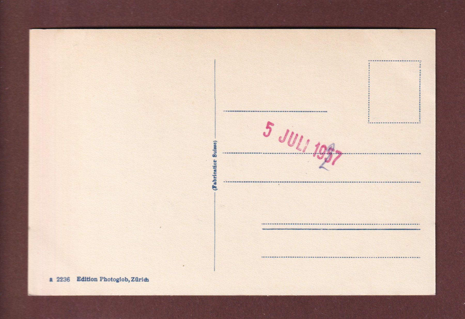Ansichtskarten: BERN - Stadttheater – Gebraucht aus Pully von nicecards 1