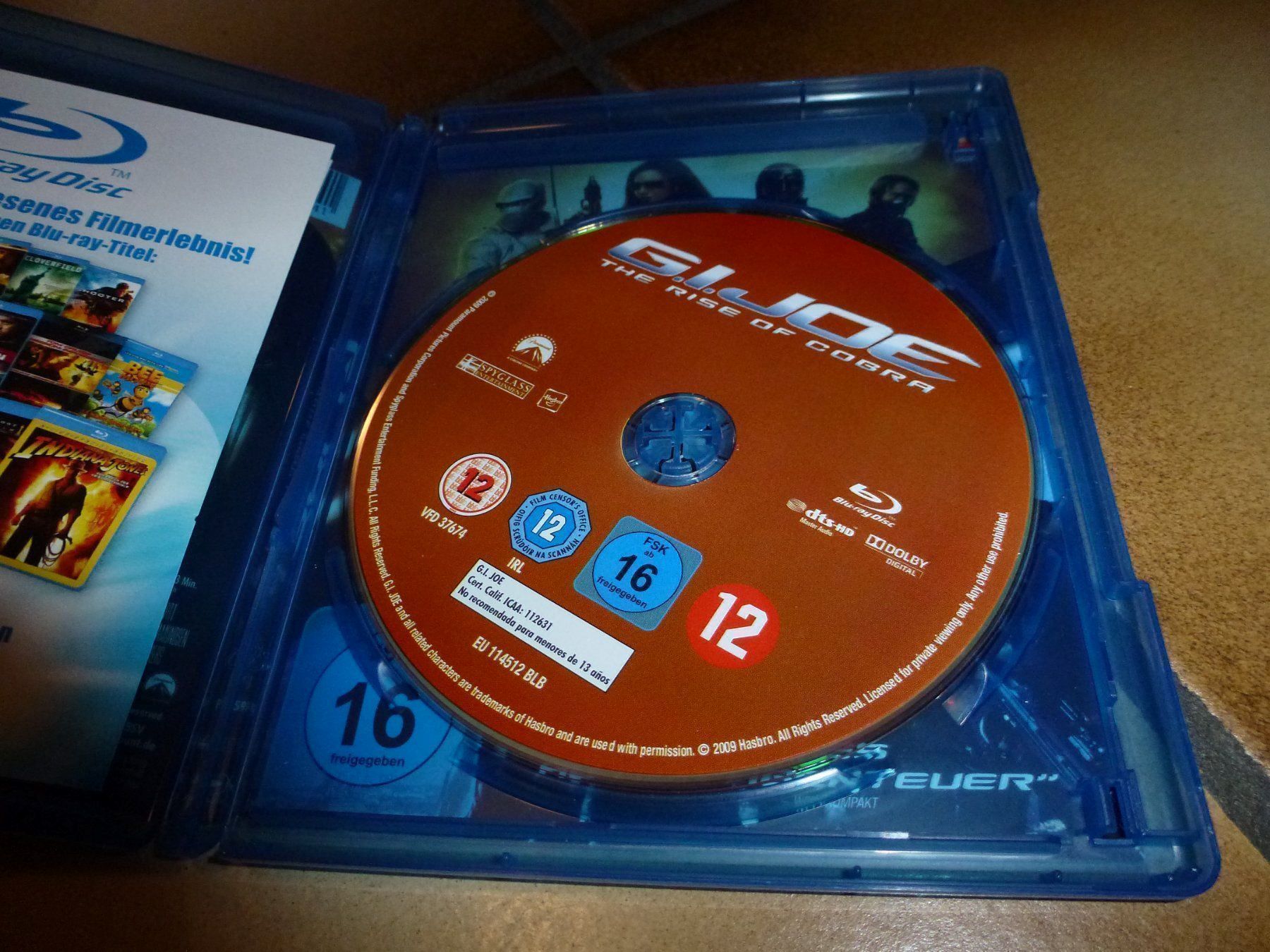 Tutti i DVDs: G.I. JOE Geheimauftrag Cobra BLU-RAY – Usato da Olten venduto da Disc-Verkauf 1