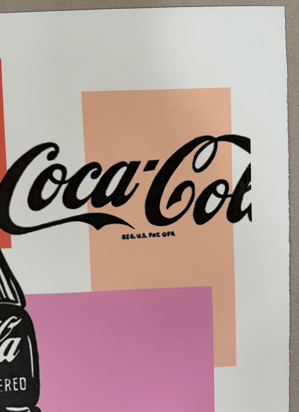 Dipinti: Andy Warhol: Coca Cola POP ART 10/100 – Nuovo (secondo la descrizione) da Meilen venduto da Smgdesign 4
