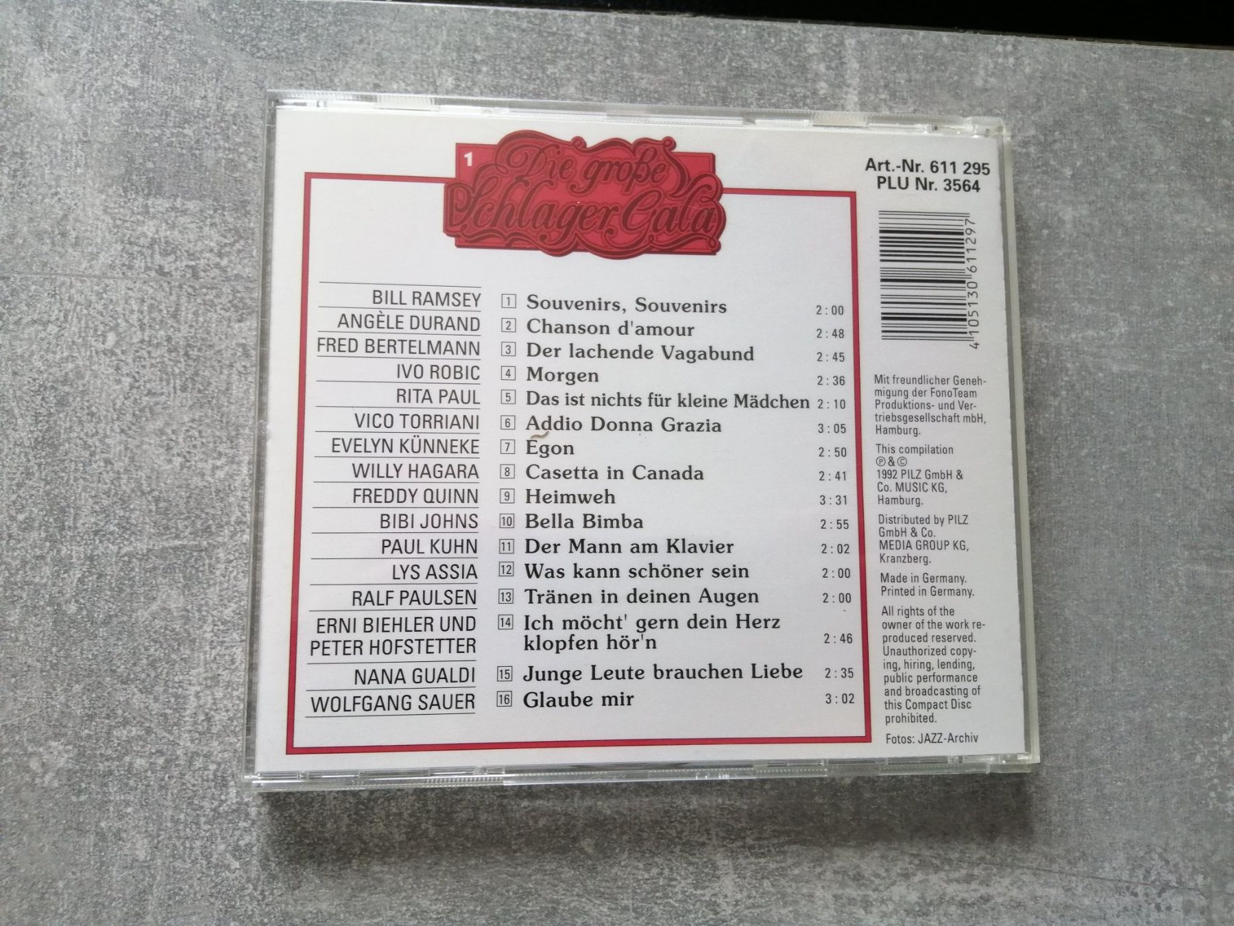 CDs: CD: Die grosse Schlager Gala – Neu (gemäss Beschreibung) aus Altstätten SG von tollesauswolle 1