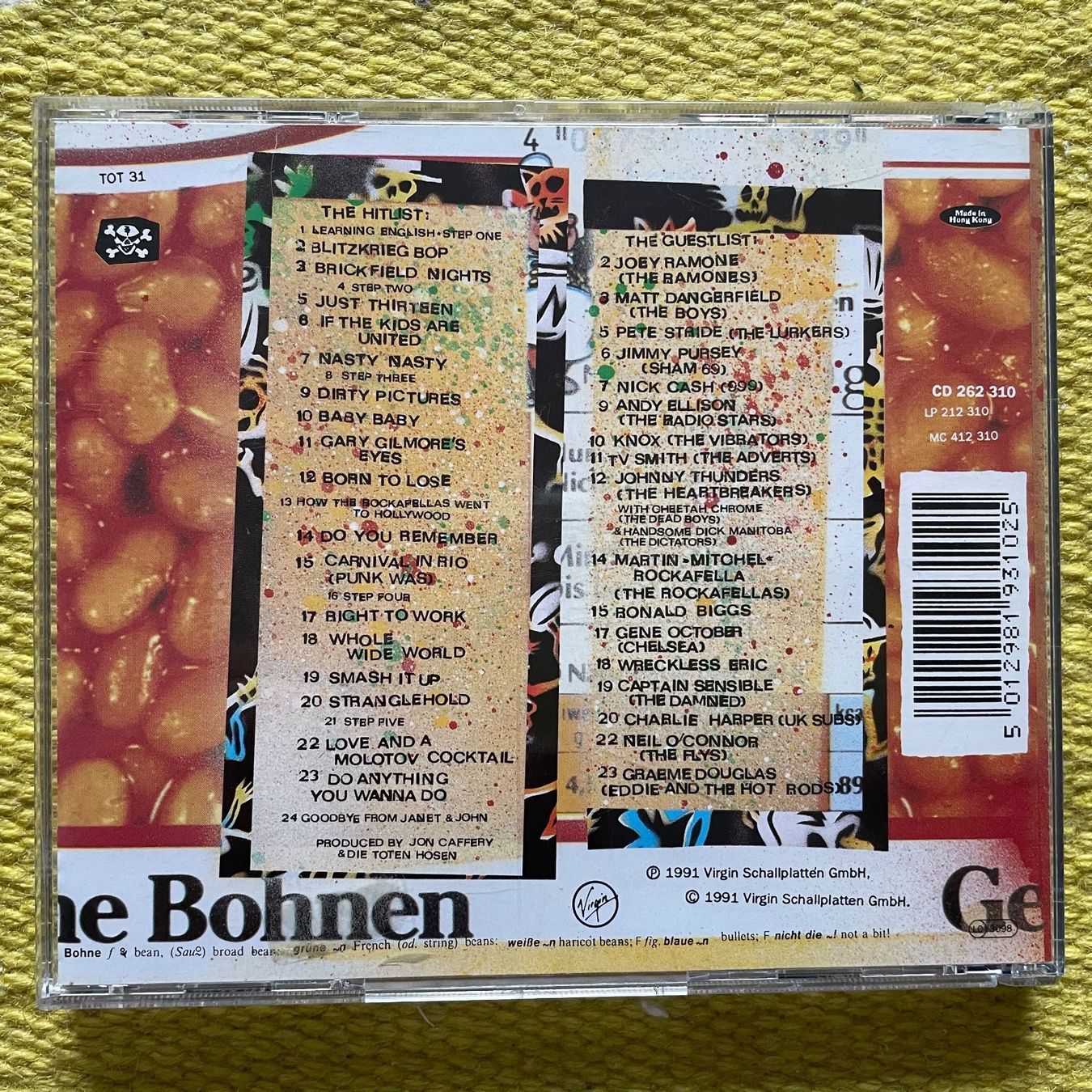 CD: DIE TOTEN HOSEN-LEARNING ENGLISH LESSON ONE – Usato da Rorschacherberg venduto da CD-Roli 1
