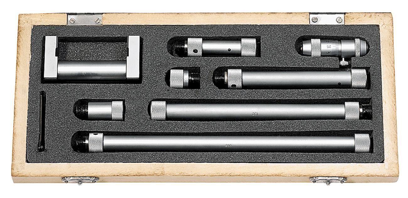 Attrezzi per industria metallurgica: Innenmessschrauben Satz 50-600 mm – Nuovo e nell'imballaggio originale da Bottighofen venduto da zaap 1