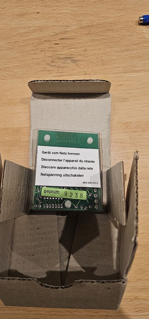 Componenti elettronici: Geberit Leiterplatte Print unbestückt – Nuovo e nell'imballaggio originale da Chur venduto da Sihar 1
