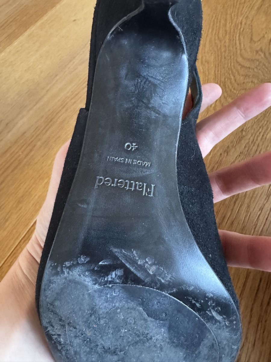 Scarpe da donna: Flattered Sling Pump Gr 40 in Schwarz – Usato da Zürich venduto da natashafalter 4