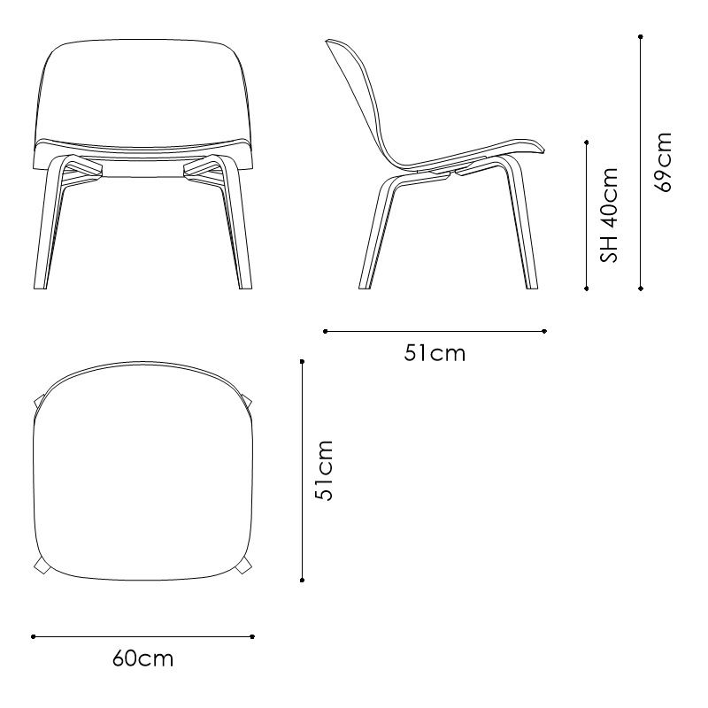 Muuto Sedie: Muuto Visu Lounge Sessel 2stck – Usato da Langenthal venduto da Matihilda 3