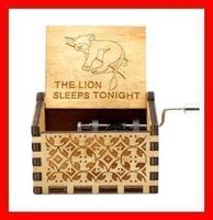 Mini Drehorgel Lion Sleeps tonight König der Löwen Simba