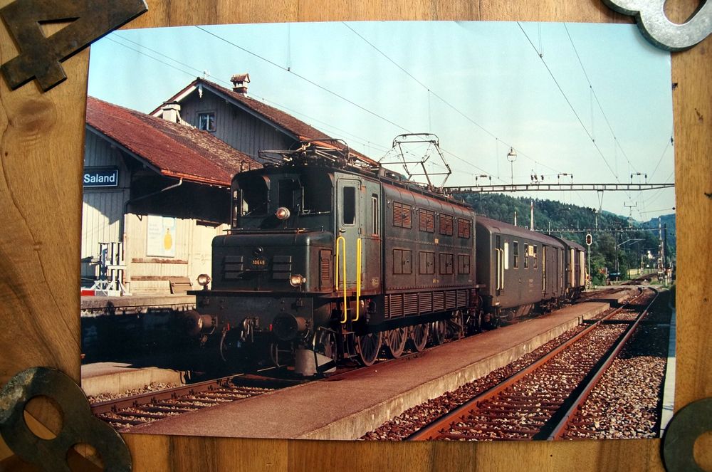 SBB Ae 3/6 Nr. 10648 - Saland - Grossformat (35x50) (Gebraucht) in ...